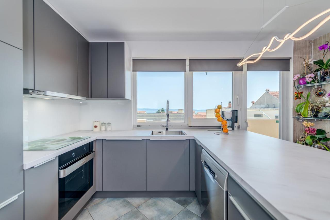 Summer Orchid - Spacious Duplex By The Beach & Ps5 Stobrec Luaran gambar